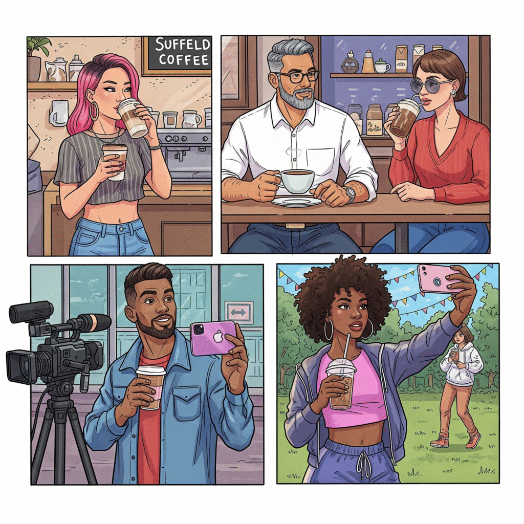 influencers and their all time favourite drink