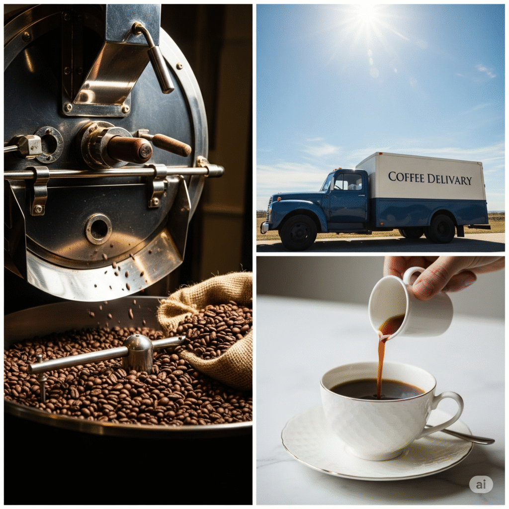 fresh coffee beans delivered straight to you