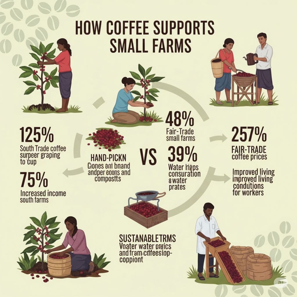 support small coffee farms